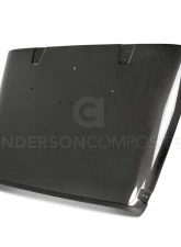 Anderson Composites Type-OE Carbon Fiber Hood Jeep Wrangler JK 2007-2012                                     - AC-JPFH - Image 5