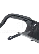 Anderson Composites Carbon Fiber Rear Diffuser Ford Mustang | Shelby GT500 2013-2014                                     - AC-RD1213FDGT - Image 2