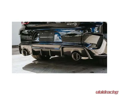 Anderson Composites Carbon Fiber Diffuser/Valance Dodge 2020-2021 - AC-RD15DGCR-MB