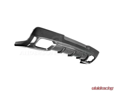 Anderson Composites Carbon Fiber Rear Lip Z28-Style Chevrolet Camaro 2014-2015 - AC-RL14CHCAM-Z28