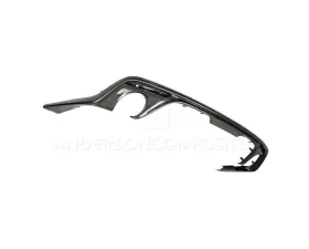 Anderson Composites Carbon Fiber Rear Lip Type-OE Style Ford Mustang 2015-2023