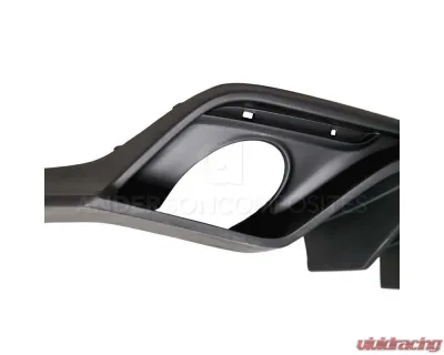 Anderson Composites Fiberglass Rear Diffuser for Ford Mustang EcoBoost GT 2015-2023 - AC-RL15FDMU-AR-GF