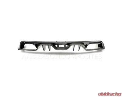 Anderson Composites Type-AR Carbon Fiber Quad Tip Rear Diffuser Ford Mustang | EcoBoost | V6 2015-2023 - AC-RL15FDMU-ARQ