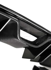 Anderson Composites Type-AR Carbon Fiber Quad Tip Rear Diffuser Ford Mustang | EcoBoost | V6 2015-2023                                     - AC-RL15FDMU-ARQ - Image 3