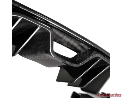 Anderson Composites Type-AR Carbon Fiber Quad Tip Rear Diffuser Ford Mustang | EcoBoost | V6 2015-2023 - AC-RL15FDMU-ARQ