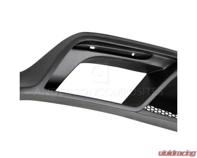 Anderson Composites Rear Diffuser Fiberglass Type-GR (GT350 Style) Ford Mustang | EcoBoost | V6 2015-2023 - AC-RL15FDMU-GR-GF