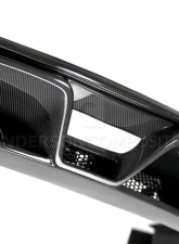 Anderson Composites Type-GR (GT350 Style) Carbon Fiber Quad Tip Rear Diffuser Ford Mustang | EcoBoost | V6 2015-2023                                     - AC-RL15FDMU-GR - Image 3