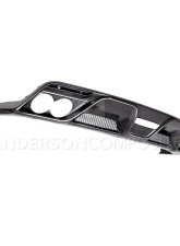 Anderson Composites Carbon Fiber Rear Diffuser Ford Mustang GT350 2015-2023                                     - AC-RL15MU350 - Image 6
