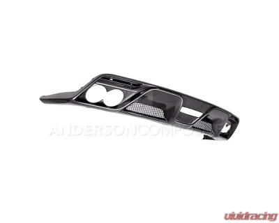 Anderson Composites Carbon Fiber Rear Diffuser Ford Mustang GT350 2015-2023 - AC-RL15MU350