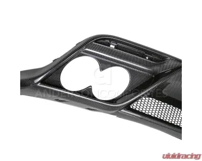 Anderson Composites Carbon Fiber Rear Diffuser Ford Mustang GT350 2015-2023 - AC-RL15MU350