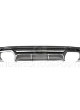 Anderson Composites Type-AZ Carbon Fiber Rear Diffuser Chevrolet Camaro 2016-2020                                     - AC-RL16CHCAM-AZ - Image 2