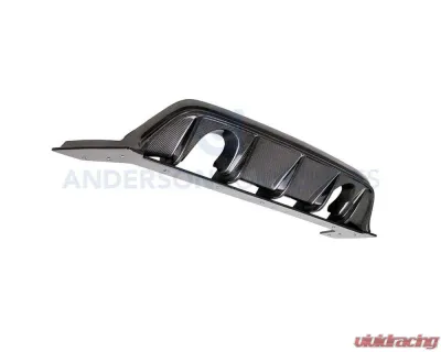 Anderson Composites Carbon Fiber Type-AR Rear Diffuser Ford Focus RS 2016-2017 - AC-RL16FDFO-AR