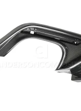 Anderson Composites Type-OE Quad Tip Carbon Fiber Rear Valance Ford Mustang GT | EcoBoost 2018-2023                                     - AC-RL18FDMU-AO - Image 4