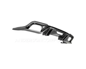 Anderson Composites Type-AR Quad Tip Carbon Fiber Rear Diffuser Ford Mustang GT | EcoBoost 2018-2023