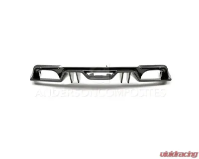 Anderson Composites Type-AR Quad Tip Carbon Fiber Rear Diffuser Ford Mustang GT | EcoBoost 2018-2023 - AC-RL18FDMU-AR