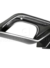 Anderson Composites Type-AR Quad Tip Carbon Fiber Rear Diffuser Ford Mustang GT | EcoBoost 2018-2023                                     - AC-RL18FDMU-AR - Image 4