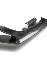 Anderson Composites Type-AR Quad Tip Carbon Fiber Rear Diffuser Ford Mustang GT | EcoBoost 2018-2023                                     - AC-RL18FDMU-AR - Image 5