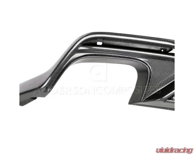 Anderson Composites Carbon Fiber Rear Diffuser for 2020-2023 Ford Mustang Shelby GT500 - AC-RL20FDMU500