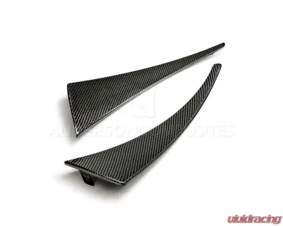 Anderson Composites Carbon Fiber Rear Mud Flaps Chevrolet Corvette C7 Stingray | Z06 2014-2019 - AC-RMG14CHC7-OE