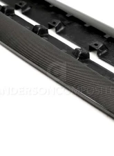 Anderson Composites Type-GR Carbon Fiber Side Skirts Ford Mustang GT | EcoBoost | V6 2015-2023                                     - AC-SS15FDMU-GR - Image 2