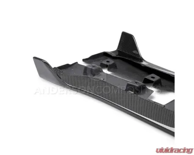 Anderson Composites Carbon Fiber Side Skirts Ford Mustang GT350 2015-2023 - AC-SS15MU350