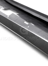 Anderson Composites Carbon Fiber Side Skirts for Chevrolet Camaro 2016-2021, Gloss Finish                                     - AC-SS16CHCAM-AZ - Image 2