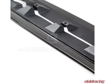 Anderson Composites Carbon Fiber Type-AR Rocker Panels Ford Focus RS 2016-2017 - AC-SS16FDFO-AR