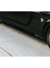 Anderson Composites Wide Body Rocker Panel Splitter Dodge Charger Hellcat Type-MB 2020-2021                                     - AC-SS20DGCR-MB - Image 6