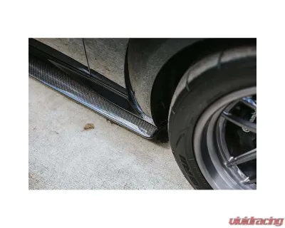 Anderson Composites Wide Body Rocker Panel Splitter Dodge Charger Hellcat Type-MB 2020-2021 - AC-SS20DGCR-MB