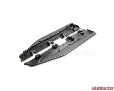 Anderson Composites Carbon Fiber Side Splitters Ford Mustang/Shelby GT500 2020-2023 - AC-SX20FDMU500