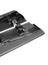 Anderson Composites Carbon Fiber Side Splitters Ford Mustang/Shelby GT500 2020-2023                                     - AC-SX20FDMU500 - Image 4