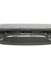 Anderson Composites OE Carbon Fiber Decklid for 2015-2022 Dodge Charger Hellcat, SRT, R/T                                     - AC-TL15DGCR - Image 2