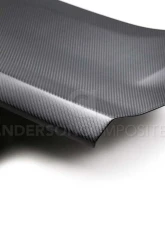 Anderson Composites Type-OE Dry Carbon Spoiler Ford Mustang GT | EcoBoost | V6 2015-2023                                     - AC-TL15FDMU-DRY - Image 3