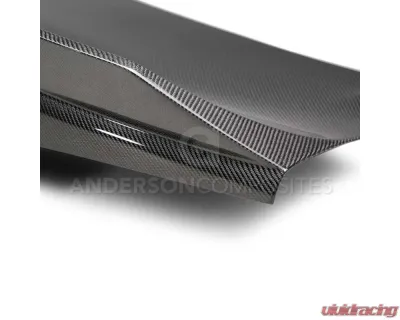 Anderson Composites ST-style Double Sides Carbon Fiber Trunk with Integrated Spoiler Chevrolet Camaro 2016-2020 - AC-TL16CHCAM-ST-DS