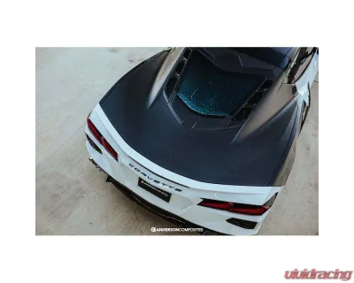 Anderson Composites Dry Carbon Fiber Rear Hatch and Deck Lid Chevrolet Corvette C8 2020-2024 - AC-TL20CHC8-DRY