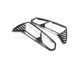 Anderson Composites Carbon Fiber Taillight Bezels Chevrolet Corvette C7 Stingray | Z06 2014-2019