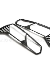 Anderson Composites Carbon Fiber Taillight Bezels Chevrolet Corvette C7 Stingray | Z06 2014-2019                                     - AC-TLB14CHC7 - Image 3
