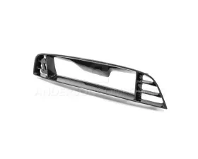 Anderson Composites Carbon Fiber Front Upper Grille w/ Location For Cobra Emblem Ford Mustang Shelby GT500 | GT | V6 2010-2014