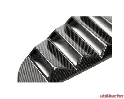 Anderson Composites Type-V Carbon Fiber Window Louvers Ford Mustang GT | EcoBoost | V6 2015-2023 - AC-WL15FDMU-V