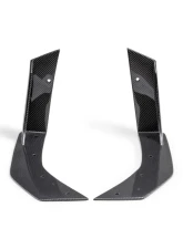 Anderson Composites Type-GT5 Carbon Fiber Front Splitter Wickers for 2024 Ford Mustang                                     - AC-FBC24FDMU-GT5 - Image 3