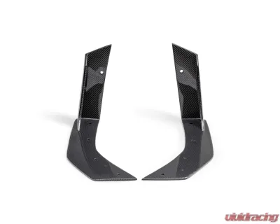 Anderson Composites Type-GT5 Carbon Fiber Front Splitter Wickers for 2024 Ford Mustang - AC-FBC24FDMU-GT5