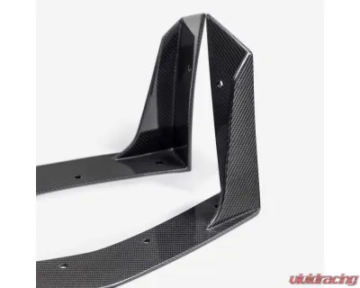Anderson Composites Type-GT5 Carbon Fiber Front Splitter Wickers for 2024 Ford Mustang - AC-FBC24FDMU-GT5