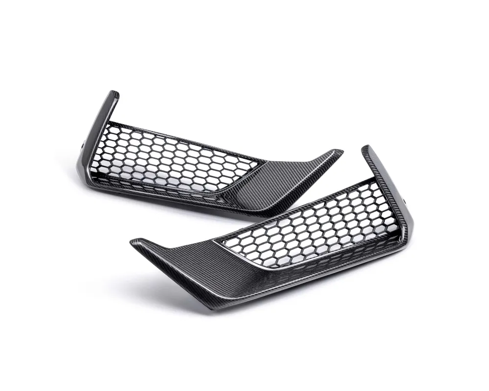 Anderson Composites Carbon Fiber Front Bumper Inserts Ford Mustang Dark Horse 2024 - AC-FBI24FDMUDH