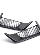 Anderson Composites Carbon Fiber Front Bumper Inserts for 2024 Ford Mustang Dark Horse                                     - AC-FBI24FDMUDH - Image 3