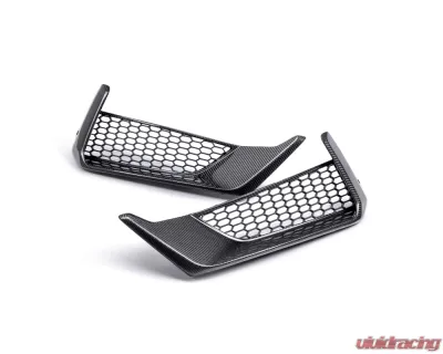 Anderson Composites Carbon Fiber Front Bumper Inserts for 2024 Ford Mustang Dark Horse - AC-FBI24FDMUDH