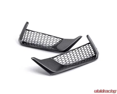Anderson Composites Carbon Fiber Front Bumper Inserts for 2024 Ford Mustang Dark Horse - AC-FBI24FDMUDH