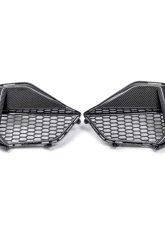 Anderson Composites Carbon Fiber Front Bumper Inserts for 2024 Ford Mustang GT                                     - AC-FBI24FDMUGT - Image 2