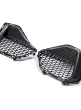 Anderson Composites Carbon Fiber Front Bumper Inserts for 2024 Ford Mustang GT                                     - AC-FBI24FDMUGT - Image 3