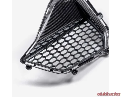 Anderson Composites Carbon Fiber Front Bumper Inserts for 2024 Ford Mustang GT - AC-FBI24FDMUGT
