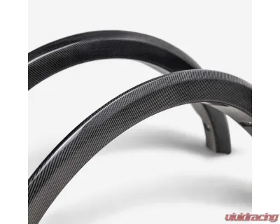 Anderson Composites Carbon Fiber Type-AO Front Fender Flares for Ford F-150 2021-2024 - AC-FLR21FDF150-F-AO